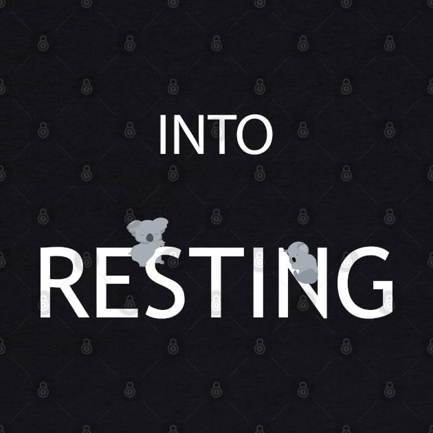 into resting koala by tita